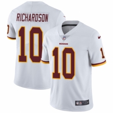 Men's Nike Washington Redskins #10 Paul Richardson White Vapor Untouchable Limited Player NFL Jersey