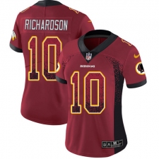 Women's Nike Washington Redskins #10 Paul Richardson Limited Red Rush Drift Fashion NFL Jersey