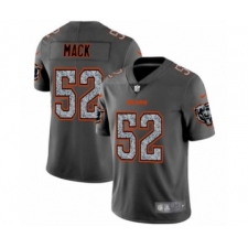 Men's Chicago Bears #52 Khalil Mack Limited Gray Static Fashion Limited Football Jersey