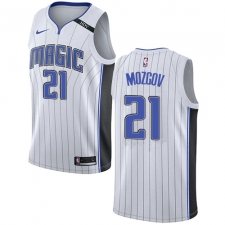 Youth Nike Orlando Magic #21 Timofey Mozgov Swingman White NBA Jersey - Association Edition