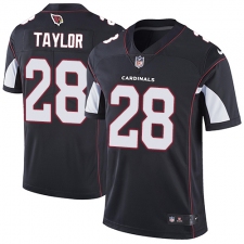 Men's Nike Arizona Cardinals #28 Jamar Taylor Black Alternate Vapor Untouchable Limited Player NFL Jersey