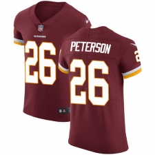 Women's Nike Washington Redskins #26 Adrian Peterson Burgundy Red Gold Number Alternate 80TH Anniversary Vapor Untouchable Limited Player NFL Jersey