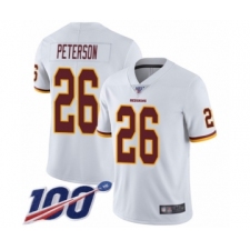 Youth Washington Redskins #26 Adrian Peterson White Vapor Untouchable Limited Player 100th Season Football Jersey