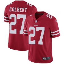 Youth Nike San Francisco 49ers #27 Adrian Colbert Red Team Color Vapor Untouchable Elite Player NFL Jersey