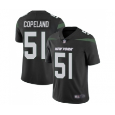 Men's New York Jets #51 Brandon Copeland Black Alternate Vapor Untouchable Limited Player Football Jersey
