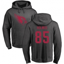 NFL Nike Arizona Cardinals #85 Gabe Holmes Ash One Color Pullover Hoodie
