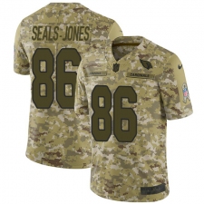 Youth Nike Arizona Cardinals #86 Ricky Seals-Jones Limited Camo 2018 Salute to Service NFL Jersey