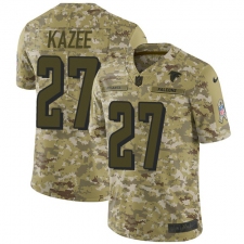 Men's Nike Atlanta Falcons #27 Damontae Kazee Limited Camo 2018 Salute to Service NFL Jersey