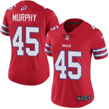 Women's Nike Buffalo Bills #45 Marcus Murphy Limited Red Rush Vapor Untouchable NFL Jersey