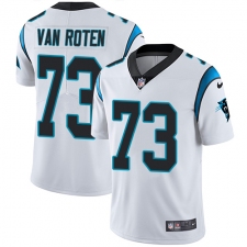 Youth Nike Carolina Panthers #73 Greg Van Roten White Vapor Untouchable Limited Player NFL Jersey