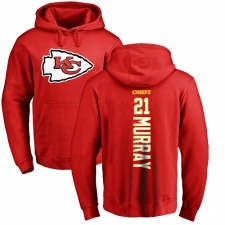 NFL Nike Kansas City Chiefs #21 Eric Murray Red Backer Pullover Hoodie
