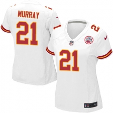 Women's Nike Kansas City Chiefs #21 Eric Murray Game White NFL Jersey