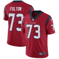 Men's Nike Houston Texans #73 Zach Fulton Red Alternate Vapor Untouchable Limited Player NFL Jersey