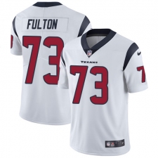 Men's Nike Houston Texans #73 Zach Fulton White Vapor Untouchable Limited Player NFL Jersey