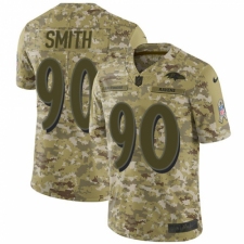Youth Nike Baltimore Ravens #90 Za Darius Smith Limited Camo 2018 Salute to Service NFL Jersey