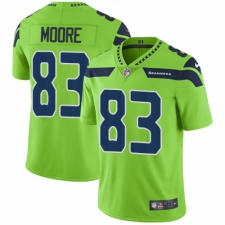 Youth Nike Seattle Seahawks #83 David Moore Limited Green Rush Vapor Untouchable NFL Jersey