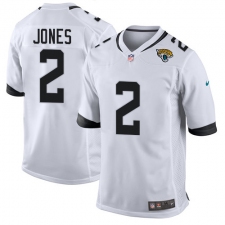 Men's Nike Jacksonville Jaguars #2 Landry Jones Game White NFL Jersey