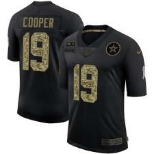 Men's Dallas Cowboys #19 Amari Cooper Camo 2020 Salute To Service Limited Jersey