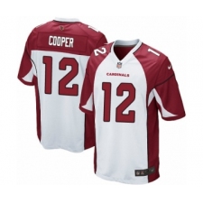 Men's Nike Arizona Cardinals #12 Pharoh Cooper Game White NFL Jersey
