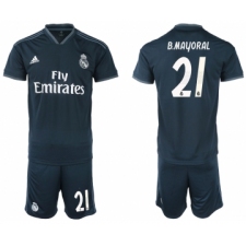 2018-19 Real Madrid 21 B.MAYORAL Away Soccer Jersey