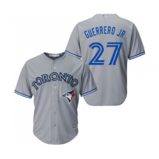 Youth Toronto Blue Jays #27 Vladimir Guerrero Jr. Replica Grey Road Baseball Jersey