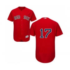 Men's Boston Red Sox #17 Nathan Eovaldi Red Alternate Flex Base Authentic Collection Baseball Jersey