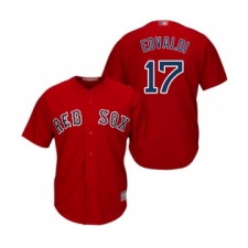 Men's Boston Red Sox #17 Nathan Eovaldi Replica Red Alternate Home Cool Base Baseball Jersey