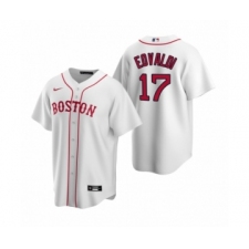 Youth Boston Red Sox #17 Nathan Eovaldi Nike White Replica Alternate Jersey