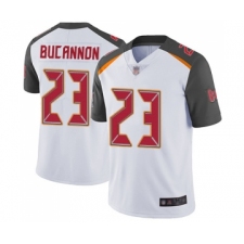Men's Tampa Bay Buccaneers #23 Deone Bucannon White Vapor Untouchable Limited Player Football Jersey
