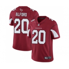Men's Arizona Cardinals #20 Robert Alford Red Team Color Vapor Untouchable Limited Player Football Jersey