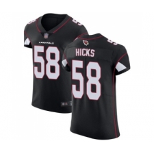 Men's Arizona Cardinals #58 Jordan Hicks Black Alternate Vapor Untouchable Elite Player Football Jersey