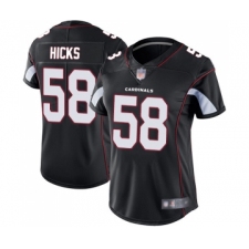 Women's Arizona Cardinals #58 Jordan Hicks Black Alternate Vapor Untouchable Limited Player Football Jersey