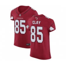 Men's Arizona Cardinals #85 Charles Clay Red Team Color Vapor Untouchable Elite Player Football Jersey