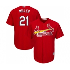 Youth St. Louis Cardinals #21 Andrew Miller Replica Red Alternate Cool Base Baseball Jersey