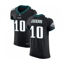Men's Philadelphia Eagles #10 DeSean Jackson Black Vapor Untouchable Elite Player Football Jersey