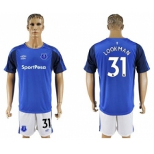 Everton #31 Lookman Home Soccer Club Jersey
