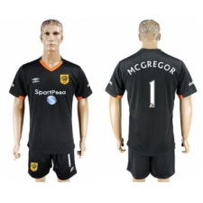 Hull City #1 Mcgregor Away Soccer Club Jersey