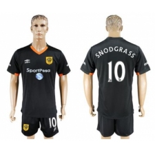 Hull City #10 Snodgrass Away Soccer Club Jersey