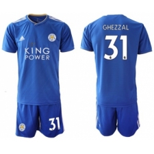 Leicester City #31 Ghezzal Home Soccer Club Jersey