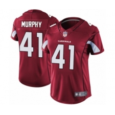 Women's Arizona Cardinals #41 Byron Murphy Red Team Color Vapor Untouchable Limited Player Football Jersey