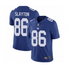 Youth New York Giants #86 Darius Slayton Royal Blue Team Color Vapor Untouchable Limited Player Football Jersey