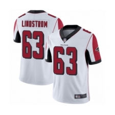 Youth Atlanta Falcons #63 Chris Lindstrom White Vapor Untouchable Limited Player Football Jersey