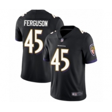 Men's Baltimore Ravens #45 Jaylon Ferguson Black Alternate Vapor Untouchable Limited Player Football Jersey