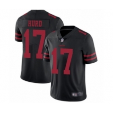 Youth San Francisco 49ers #17 Jalen Hurd Black Vapor Untouchable Limited Player Football Jersey