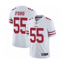 Men's San Francisco 49ers #55 Dee Ford White Vapor Untouchable Limited Player Football Jersey