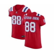 Men's New England Patriots #88 Austin Seferian-Jenkins Red Alternate Vapor Untouchable Elite Player Football Jersey