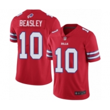 Youth Buffalo Bills #10 Cole Beasley Limited Red Rush Vapor Untouchable Football Jersey