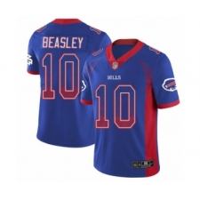 Youth Buffalo Bills #10 Cole Beasley Limited Royal Blue Rush Drift Fashion Football Jersey