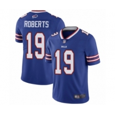 Men's Buffalo Bills #19 Andre Roberts Royal Blue Team Color Vapor Untouchable Limited Player Football Jersey