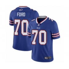 Men's Buffalo Bills #70 Cody Ford Royal Blue Team Color Vapor Untouchable Limited Player Football Jersey
